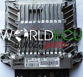 ECU ENGINE CONTROLLER CITROEN C2 1.4 HDI 5WS40174B-T, SW9655939280, SW 9655939280, HW9647568180, HW 9647568180