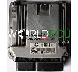 CENTRALINA MOTORE VW VOLKSWAGEN GOLF 1.9 TDI 03G906016R, 03G 906 016 R, BOSCH 0 281 012 220, 0281012220, DIESEL EDC16U1 7001, 1039S08544