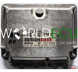CENTRALINA MOTORE VW VOLKSWAGEN GOLF BORA 1.9 TDI AHF 038906018BM, 038 906 018 BM BOSCH 0281001846, 0 281 001 846