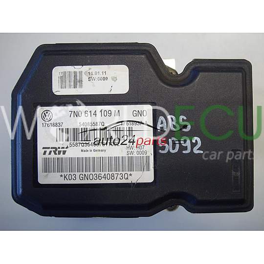 BOMBA DE ABS VOLKSWAGEN 7N0 614 109 M, 7N0614109M