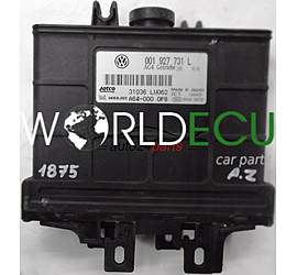 ECU AUTOMATIC GEARBOX VW POLO 1.4 001927731L, 001 927 731 L, 31036LW062 31036 LW036, A64-000 0P8 AG4 GETRIBE 2983