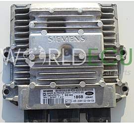 Motorsteuergerät ECU Steuergerät FORD FIESTA 1.4 TDCI SIEMENS 5WS40027G-T, 5WS40027GT, 2S6A-12A650-BG, 2S6A12A650BG, 1BSB, SID802