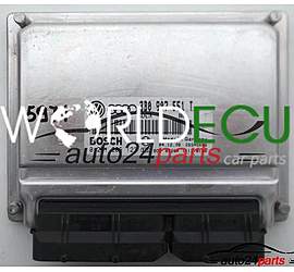 ECU ENGINE CONTROLLER AUDI A4 A6 2.8 AQD BOSCH 0 261 206 123, 0261206123, 3B0 907 551 T, 3B0907551T