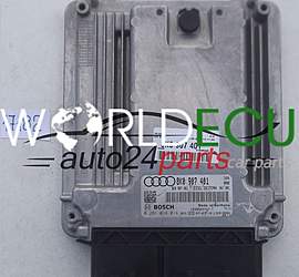 ECU ENGINE CONTROLLER AUDI A4 A5 3.0 TDI BOSCH 0 281 014 014, 0281014014, 8K0 907 401, 8K0907401