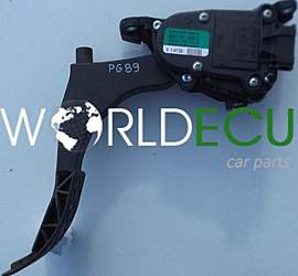 PEDALE ACCELERATORE POTENZIOMETRO  VW SEAT SKODA  6Q1 721 503 C, 6Q1721503C, 6PV 008 496-01, 6PV00849601, OTTO HS HLO