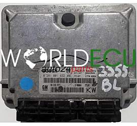 CENTRALINA MOTORE 2.0 DTL X20DTL OPEL VECTRA BOSCH 0281001632, 0 281 001 632, 90508977 KW, 90 508 977 KW, 28SA2555