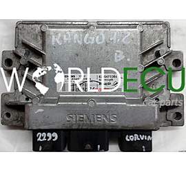 CALCULATEUR MOTEUR RENAULT CLIO 1.2 SIEMENS SIM32 S120201109A, S120201109 A, 120201109, 8200473744, 8200400246