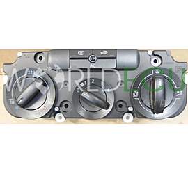 RISCALDAMENTO E PANNELLO DI CONTROLLO ARIA CONDIZIONATA INTERRUTTORE CLIMATRONIC VOLKSWAGEN GOLF PASSAT  1K0 820 047 HM / 1K0820047HM / 5HB 009 352-50 / 5HB00935250