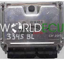 CENTRALINA MOTORE VW VOLKSWAGEN PASSAT 1.9 TDI 038906019CE, 038 906 019 CE, BOSCH 0281010217, 0 281 010 217, DIESEL 1041 28SA4307