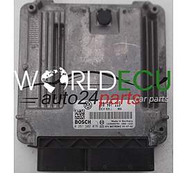 CENTRALINA MOTORE VOLKSWAGEN GOLF 2.0 TFSI BOSCH 0 261 S02 078, 0261S02078, 1K0 907 115, 1K0907115, MED9.1