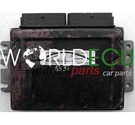 CALCULATEUR MOTEUR RENAULT CLIO TWINGO 1.2 S110130112 C, 8200102371, 82J0044437, SIRIUS 32N
