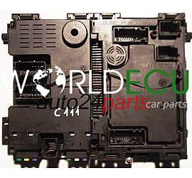 Centralina de comando do sistema confort  BSI PEUGEOT 206 SIEMENS S118790300A, S118790300 A, 9626460880 03 B2