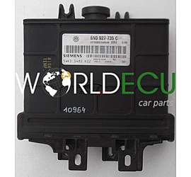 CENTRALINA CALCOLATORE SCATOLA DEL CAMBIO  VW VOLKSWAGEN LUPO 3L 1.2 TDI SIEMENS 5WK3 3480 K02, (01), 5WK33480K02, 6N0 927 735 C, 6N0927735C