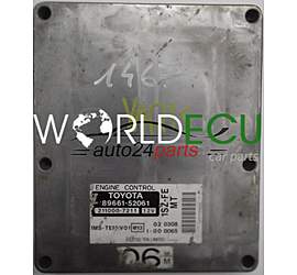 ECU ENGINE CONTROLLER TOYOTA YARIS 1.0 12V VVTI 89661-52061, 8966152061, 211000-7211, 2110007211 1SZ-FE MT