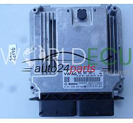 Engine control unit - ECU controllers AUDI A4 2.0 TDI BOSCH 0 281 030 258, 0281030258, 04L 907 309 L, 04L907309L, EDC17C74