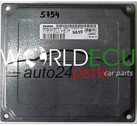 MOTORSTEUERGERÄT ECU STEUERGERÄT FORD FOCUS FIESTA SIEMENS S118934101 F, S118934101F, FoMoCo 4M51-12A650-HF, 4M5112A650HF, 9AYF, SIM28