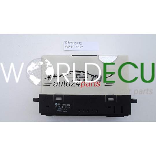 HEATING AND AIR CONDITIONING CONTROL PANEL SWITCH CLIMATRONIC SUBARU 72320AC072, 146440-4342, 1464404342