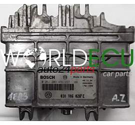 CENTRALINA MOTORE VW VOLKSWAGEN POLO 1.3 ADX BOSCH 0 261 203 456/457, 0261203456, 0261203457, 030 906 026 E, 030906026E