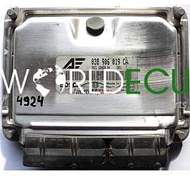 MOTORSTEUERGERÄT ECU STEUERGERAT VW VOLKSWAGEN SHARAN FORD GALAXY 1.9 TDI 038906019CA, 038 906 019 CA, YM2112A650MA, YM21-12A650-MA BOSCH 0281010309, 0 281 010 309