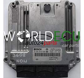 CALCULATEUR MOTEUR RENAULT LAGUNA 2.0 DCI BOSCH 0281014646, 0 281 014 646, 8200726880, 8200905110, 1039S25902