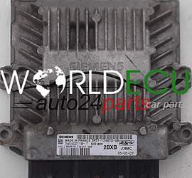MOTORSTEUERGERÄT ECU STEUERGERÄT FORD FOCUS 2.0 TDCI SIEMENS 5WS40211B-T, 5WS40211BT, FoMoCo 3M51-12A650-AB, 3M5112A650AB, 2BXB, SID 803