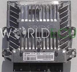 PEUGEOT 407 2.0 HDI SIEMENS 5WS40167G-T, 5WS40167GT, SW 9656171180, HW 9655041480, SID803