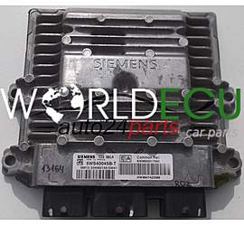  БЛО0К УПРАВЛЕНИЯ ДВИГАТЕЛЕМ PEUGEOT 307 2.0 HDI SIEMENS SID 801A 5WS40045B-T, 5WS40045BT SW9650517980 9650517980 HW9647423380 9647423380