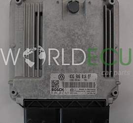 CENTRALINA MOTORE VW VOLKSWAGEN GOLF 1.9 TDI BKC 03G906016EF, 03G 906 016 EF BOSCH 0281012615, 0 281 012 615