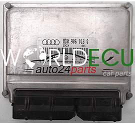ECU ENGINE CONTROLLER AUDI A4 1.8 APT 8D0906018Q, 8D0 906 018 Q, BOSCH 0261206318, 0 261 206 318