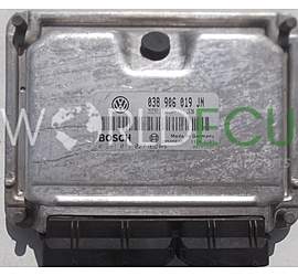 CENTRALINA MOTORE VW VOLKSWAGEN POLO 1.9 TDI BOSCH 0 281 011 027, 0281011027, 038 906 019 JN, 038906019JN