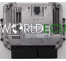 CENTRALINA MOTORE HONDA CRV 2.2 CDTI, BOSCH 0 281 013 635, BOSCH 0281013635, 1039S23787, 1039S28651, UA