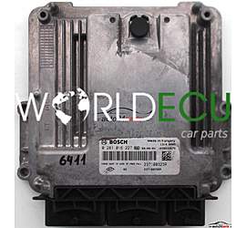 CALCULATEUR MOTEUR RENAULT SCENIC 2.0 TDCI BOSCH 0 281 016 227, 0281016227, 237100323R