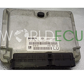 MOTORSTEUERGERÄT ECU STEUERGERAT OPEL FRONETRA B 2.2 DTI, BOSCH 0 281 001 791, 0281001791, 90 589 738, 90589738