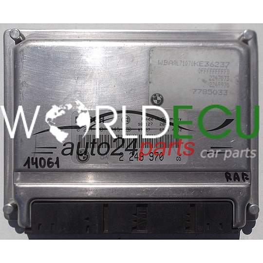 CENTRALINA MOTORE BMW 3 E46 320 D BOSCH 0281001445, 0 281 001 445, 2 249 970, 2249970 - 12640, 13924, 14061, 14062 (1)