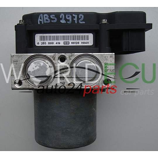 Abs Pump Module FORD TRANSIT 2.2 TDCI BOSCH 0 265 231 531, 0265231531, 6C11-2M110-BC, 6C112M110BC, 0265800419