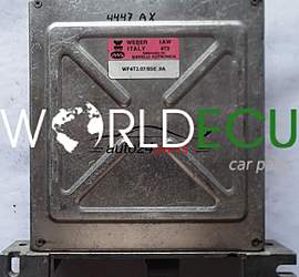 ECU ENGINE CONTROLLER FIAT TIPO TEMPRA 1.8 WEBER IAW4T3, IAW 4T3.07/8SE/9A