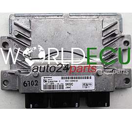 ECU ENGINE CONTROLLER FORD FIESTA 1.4 BV21-12A650-GC, BV2112A650GC, 12A650GC, S180047036 C, 5KGC, J38AC
