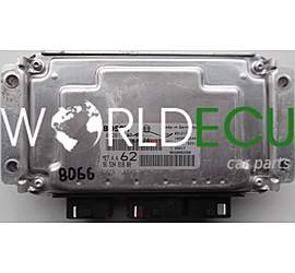 ECU ENGINE CONTROLLER CITROEN C2 1.6 BOSCH 0 261 207 999, 0261207999, 96 534 918 80, 9653491880, 9648002280, ME7.4.4 62