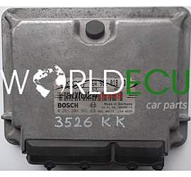 MOTORSTEUERGERÄT ECU STEUERGERAT AUDI A3 1.8 20V 06A906018CD, 06A 906 018 CD, BOSCH 0261204993, 0 261 204 993 BENZIN V01 26SA6115