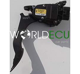 PEDALE ACCELERATORE POTENZIOMETRO  FORD FIESTA FUSION  4S61-9F836-AA, 4S619F836AA, 6PV 008 567-02, 6PV00856702