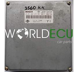 ECU ENGINE CONTROLLER NISSAN MICRA 1.0 2371074B00, 23710-74B00 Y1, 74B0024400, 74B00-24400, BOSCH 0261204243, 0 261 204 243