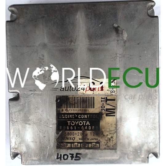 ECU ENGINE CONTROLLER TOYOTA PICNIC 2.2 TD 8966144080, 89661-44080, 175800-2021, 1758002021