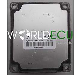 MOTORSTEUERGERÄT ECU STEUERGERÄT OPEL ASTRA VECTRA ZAFIRA DELPHI DELCO 12214850 DNHL, 12214850DNHL, HSFI-2.1