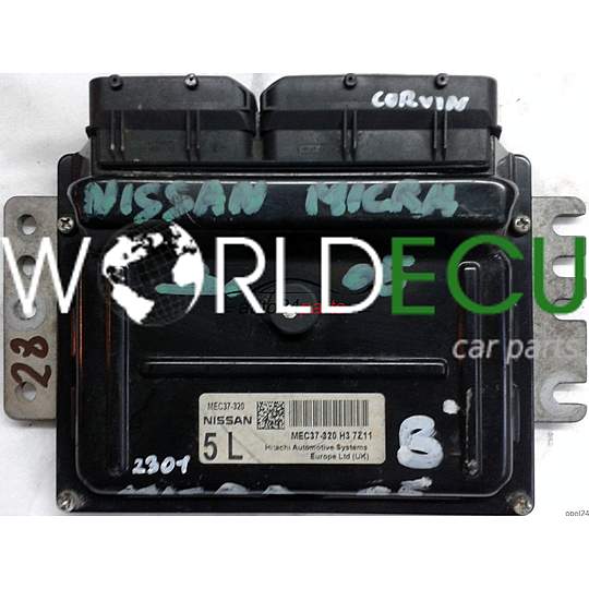 ECU ENGINE CONTROLLER NISSAN MICRA K12 1.2 MEC37-320 5L H3 MEC37320