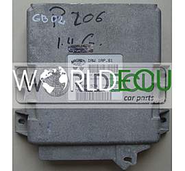 CENTRALINA MOTORE IAW 1AP.81 / IAW1AP81 / 16301.574 / 16301574 / 9637086980 E / 9637086980E