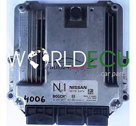 ECU ENGINE CONTROLLER NISSAN BOSCH 0281017187, 0 281 017 187, 237103UH7A, N1 23710 3UH7A 1039S43640