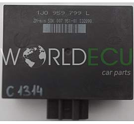 CENTRALINA-MODULO-COMFORT VW SEAT SKODA HELLA 5DK 007 951- 01, 5DK007951, 5DK00795101, 1J0 959 799 L, 1J0959799L