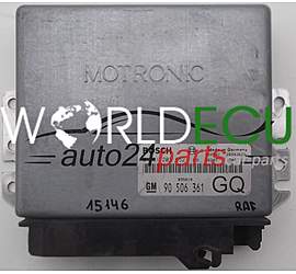 MOTORSTEUERGERÄT ECU STEUERGERAT OPEL OMEGA VECTRA C20NZ BOSCH 0 261 203 652, 0261203652, 90 506 361 GQ, 90506361