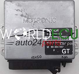 MOTORSTEUERGERÄT ECU STEUERGERAT OPEL OMEGA A BOSCH 0 261 200 512, 0261200512, GM 90 354 557 GT, 90354557GT, 90354557
