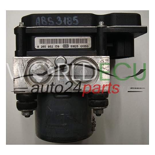 Abs Pump Module FIAT 500 51953230, 0265252548, 0265952170